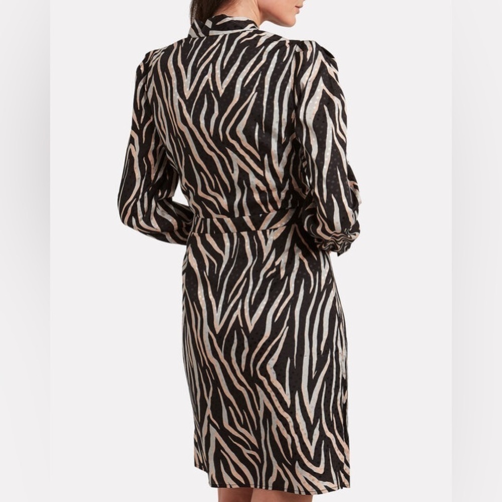 GESTUZ Fei Satin Jacquard Mini Dress size 40 US 8 - Picture 2 of 12
